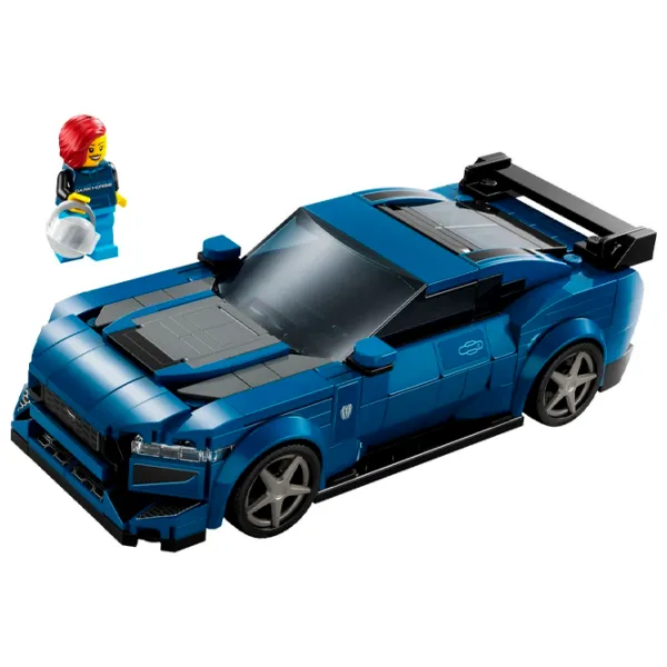 Constructor LEGO Ford Mustang Dark Horse Sports Mașină/ Blue photo 2