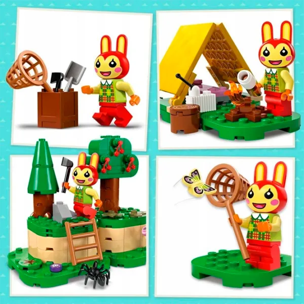 Constructor LEGO Bunnie's Outdoor Activities Figuri/ Multicolor photo 7