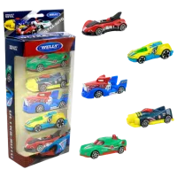 Set de mașini Welly Ultra Auto 95310A-5G Black Multicolor
