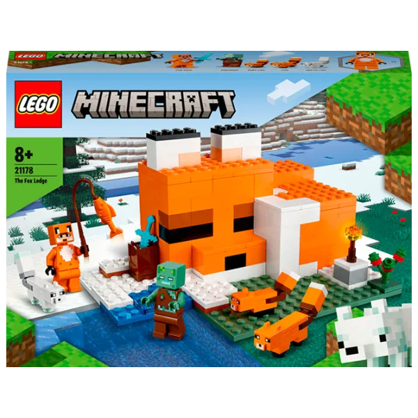 Constructor LEGO The Fox Lodge Figuri/ Multicolor photo 1