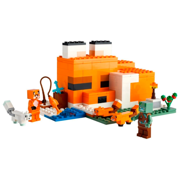 Constructor LEGO The Fox Lodge Figuri/ Multicolor photo 2