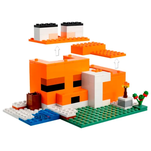 Constructor LEGO The Fox Lodge Figuri/ Multicolor photo 4