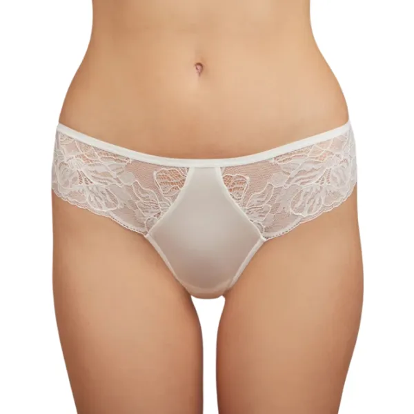 Chiloți pentru femei Milavitsa 268060 106/ White/ Tanga photo 1 Chiloți pentru femei Milavitsa 268060 106/ White/ Tanga photo 1