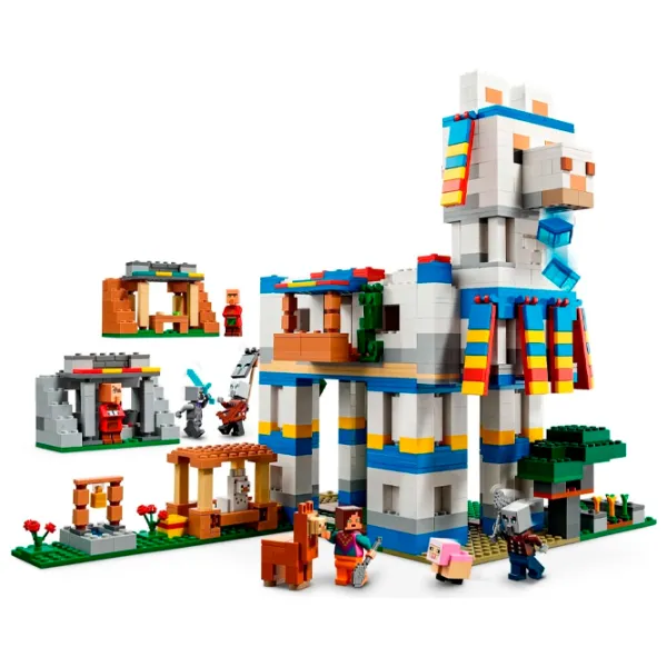 Constructor LEGO The Llama Village Figuri/ Multicolor photo 3 Constructor LEGO The Llama Village Figuri/ Multicolor photo 3