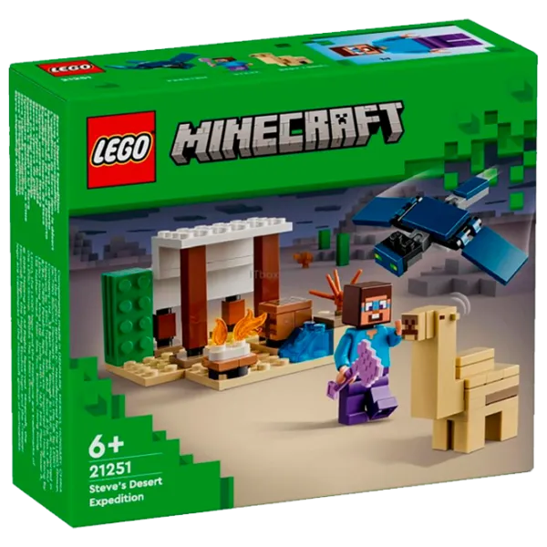 Constructor LEGO Steve's Desert Expedition Figuri/ Multicolor photo 1