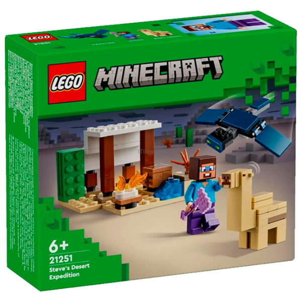 Constructor LEGO Steve's Desert Expedition Figuri/ Multicolor photo 1