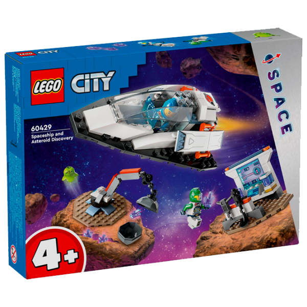 Constructor LEGO Spaceship and Asteroid Discovery Navă spațială/ Multicolor photo 1