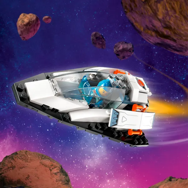 Constructor LEGO Spaceship and Asteroid Discovery Navă spațială/ Multicolor photo 8