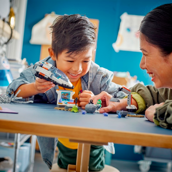 Constructor LEGO Spaceship and Asteroid Discovery Navă spațială/ Multicolor photo 11