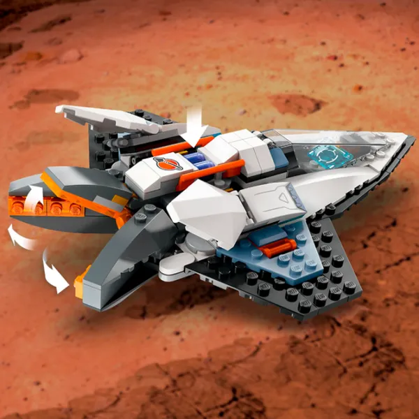 Constructor LEGO Interstellar Spaceship Figuri/ Multicolor photo 6