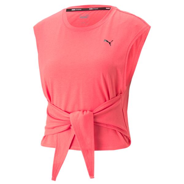 Майка для женщин Puma Studio Skimmer Tee XS/ Кораллово-розовый photo 1