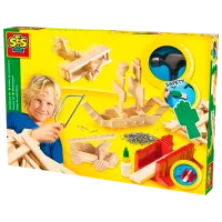 Set de creație SES Woodwork Deluxe 00944 5+/ Multicolor Multicolor