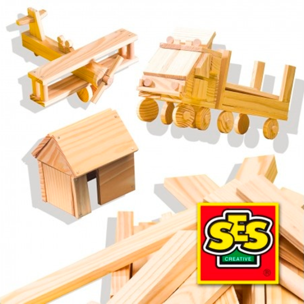 Set de creație SES Woodwork Deluxe 00944 5+/ Multicolor Multicolor photo 5