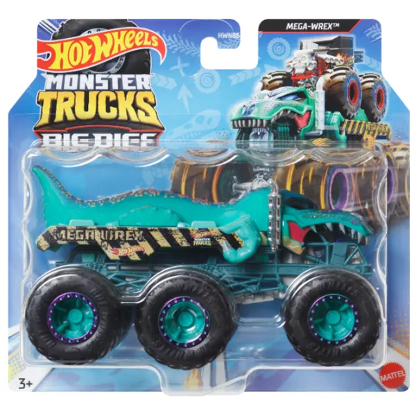 Mașină Hot Wheels Monster Trucks HWN86 Black Multicolor photo 4