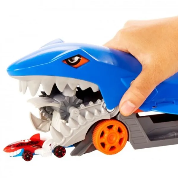 Camion Hot Wheels Transportator Rechinul GVG36 Black Blue photo 3