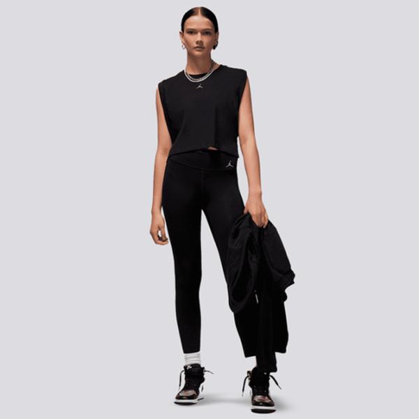 Maiou pentru femei Nike Jordan Spt Essen Tank XL/ Black photo 5