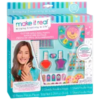 Креативный набор Make It Real Bringing Creativity to Life Glitter Girls Nail Party 2306 8+/ Разноцветный Разноцветный