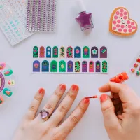 Set de creație Make It Real Bringing Creativity to Life Glitter Girls Nail Party 2306 8+/ Multicolor Multicolor photo 4