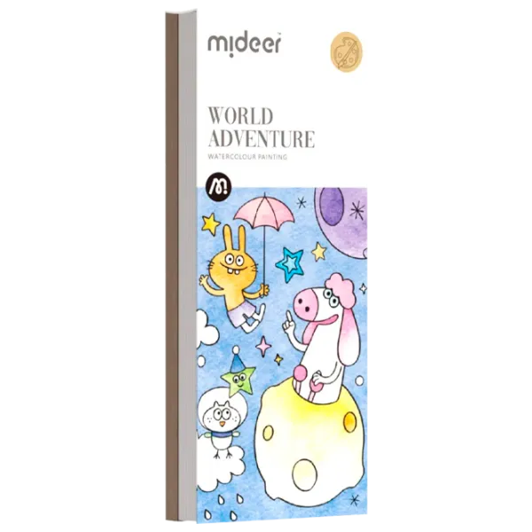 Креативный набор Mideer Watercolour Painting Кругосветное приключение MD4225 3+/ Разноцветный Разноцветный photo 1 Креативный набор Mideer Watercolour Painting Кругосветное приключение MD4225 3+/ Разноцветный Разноцветный photo 1