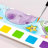 Креативный набор Mideer Watercolour Painting Кругосветное приключение MD4225 3+/ Разноцветный Разноцветный photo 4