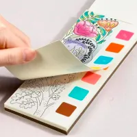 Креативный набор Mideer Watercolour Painting Замечательный отдых MD4226 3+/ Разноцветный Разноцветный photo 4