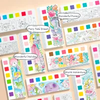 Set de creație Mideer Watercolour Painting Vis de basm MD4193 3+/ Multicolor Multicolor photo 4