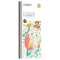 Set de creație Mideer Watercolour Painting Grădină fermecată MD4195 3+/ Multicolor Multicolor