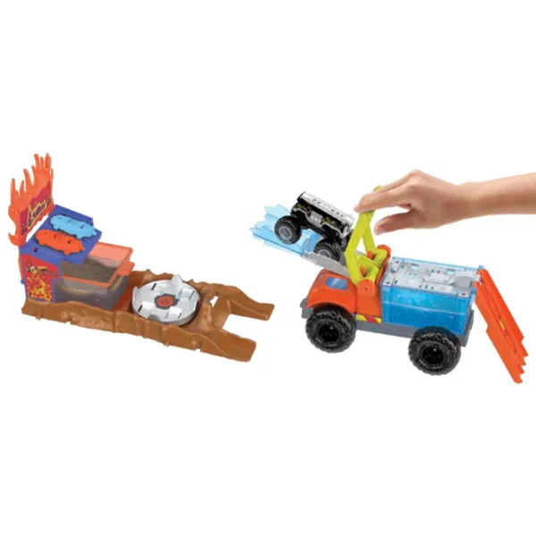 Camion Hot Wheels Monster Trucks HPN73 Black Multicolor photo 2