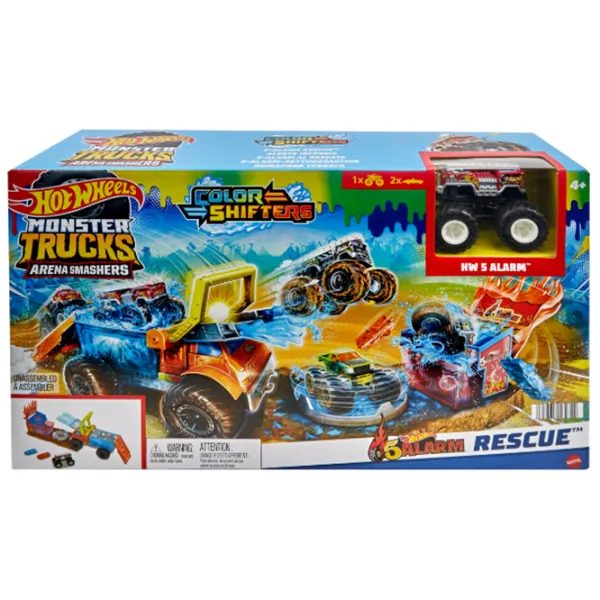 Camion Hot Wheels Monster Trucks HPN73 Black Multicolor photo 4