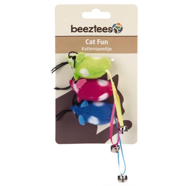 Мышки для кошек Beeztees Petti 3  photo 2 Мышки для кошек Beeztees Petti 3  photo 2