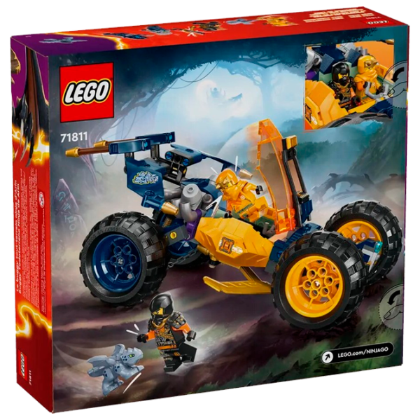 Constructor LEGO Arin's Ninja Off-Road Buggy Car Mașină/ Multicolor photo 1
