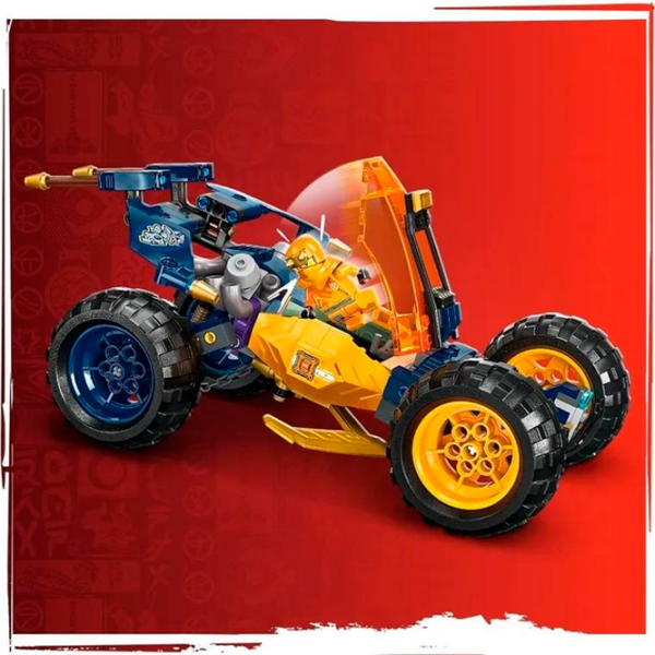 Constructor LEGO Arin's Ninja Off-Road Buggy Car Mașină/ Multicolor photo 7