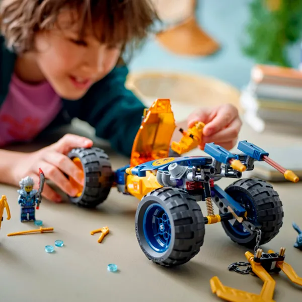 Constructor LEGO Arin's Ninja Off-Road Buggy Car Mașină/ Multicolor photo 10