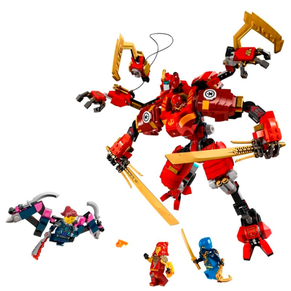 Constructor LEGO Kai's Ninja Climber Mech Robot/ Multicolor photo 2