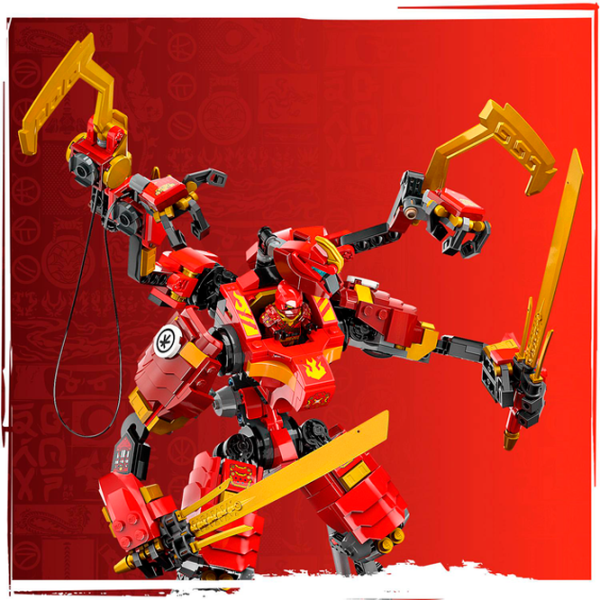 Constructor LEGO Kai's Ninja Climber Mech Robot/ Multicolor photo 7