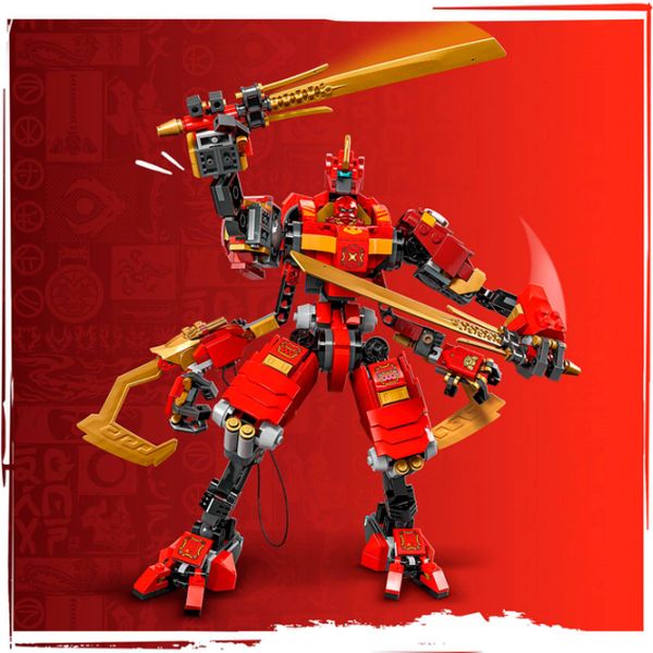 Constructor LEGO Kai's Ninja Climber Mech Robot/ Multicolor photo 8