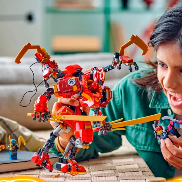 Constructor LEGO Kai's Ninja Climber Mech Robot/ Multicolor photo 11