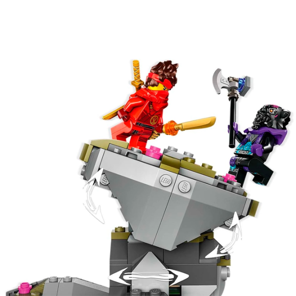 Constructor LEGO Dragon Stone Shrine Figuri/ Multicolor photo 5