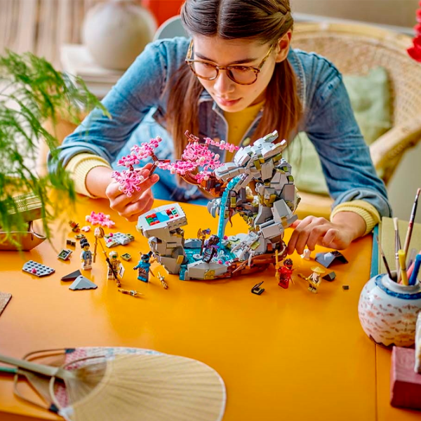 Constructor LEGO Dragon Stone Shrine Figuri/ Multicolor photo 11