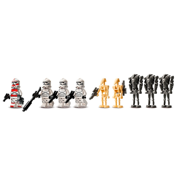 Constructor LEGO Clone Trooper & Battle Droid Battle Pack Figuri/ Multicolor photo 5