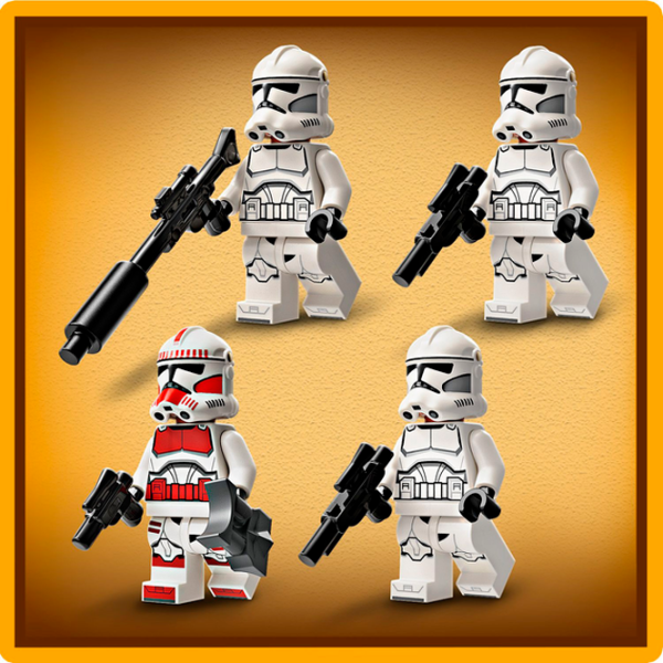 Constructor LEGO Clone Trooper & Battle Droid Battle Pack Figuri/ Multicolor photo 7