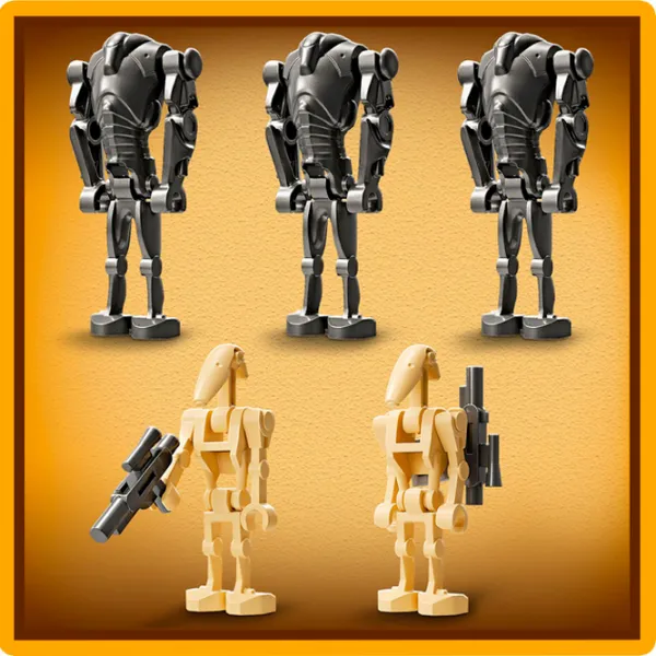 Constructor LEGO Clone Trooper & Battle Droid Battle Pack Figuri/ Multicolor photo 8