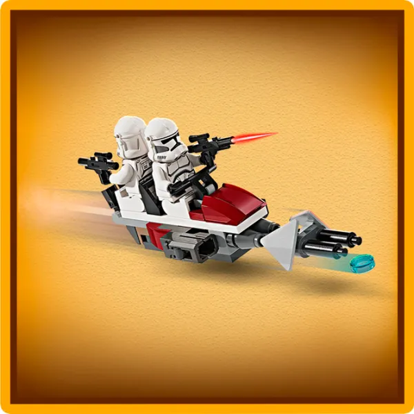 Constructor LEGO Clone Trooper & Battle Droid Battle Pack Figuri/ Multicolor photo 9