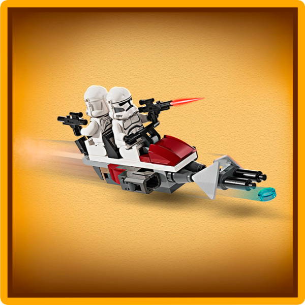 Constructor LEGO Clone Trooper & Battle Droid Battle Pack Figuri/ Multicolor photo 9