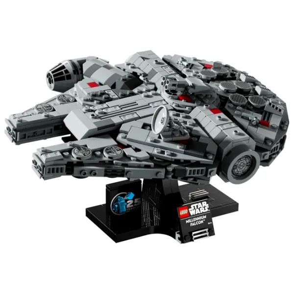 Constructor LEGO Millennium Falcon Navă spațială/ Gray photo 2
