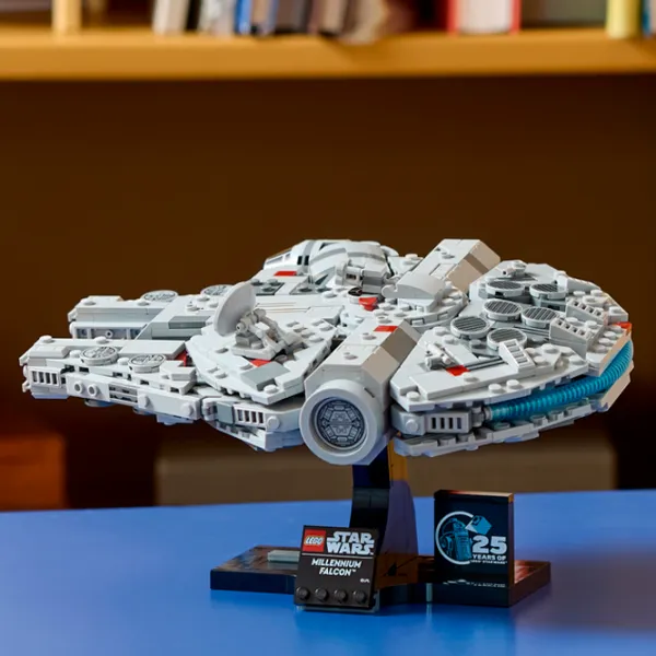 Constructor LEGO Millennium Falcon Navă spațială/ Gray photo 5