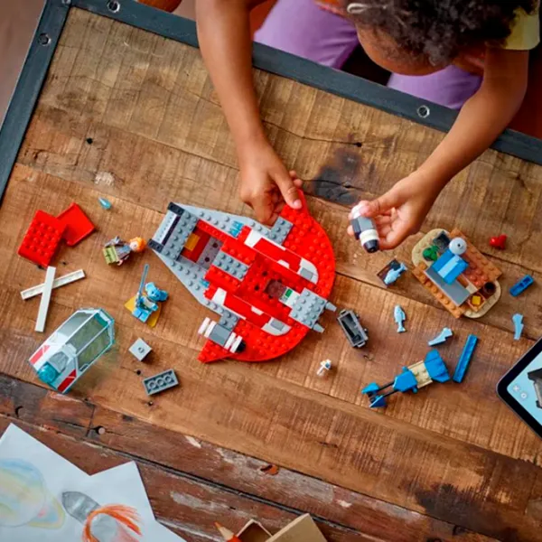 Constructor LEGO The Crimson Firehawk Figuri/ Multicolor photo 10