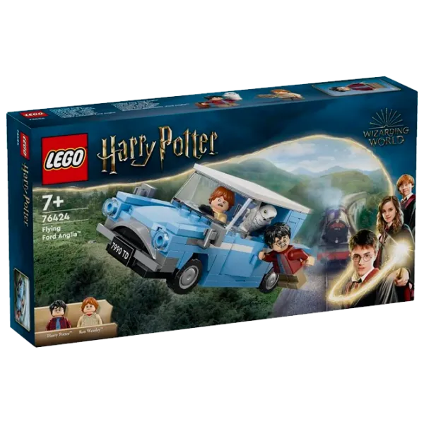 Constructor LEGO Flying Ford Anglia Scenă din film/ Multicolor photo 1