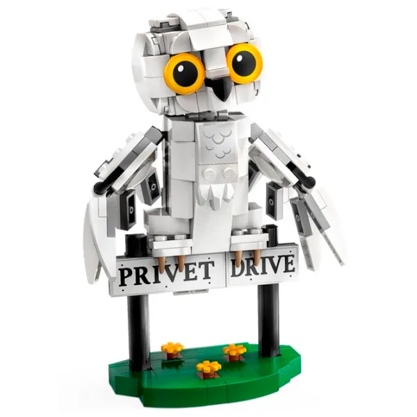 Constructor LEGO Hedwig At 4 Privet Drive Scenă din film/ Multicolor photo 3