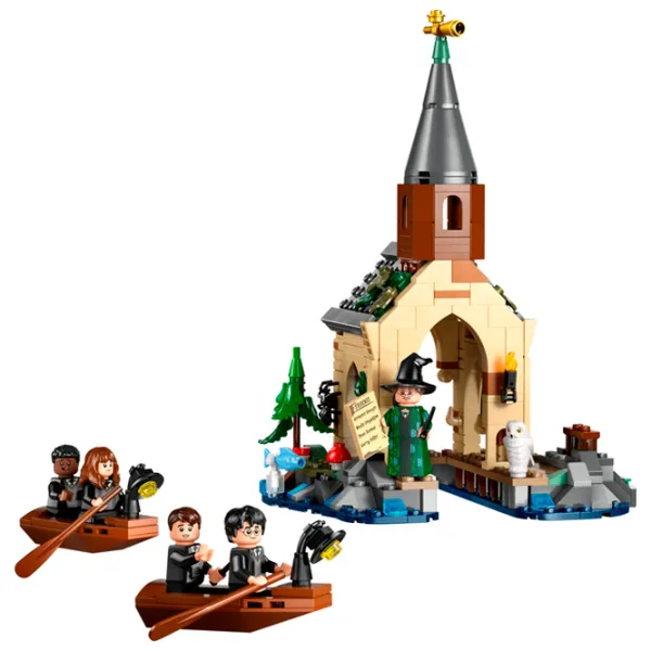 Constructor LEGO Hogwarts Castle Boathouse Scenă din film/ Multicolor photo 2